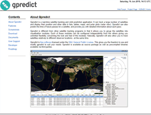 Tablet Screenshot of gpredict.oz9aec.net